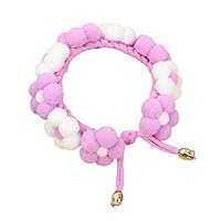 Amazon | Charmoon 首輪 シュシュ 猫 小型犬 ペット ハーネス 花